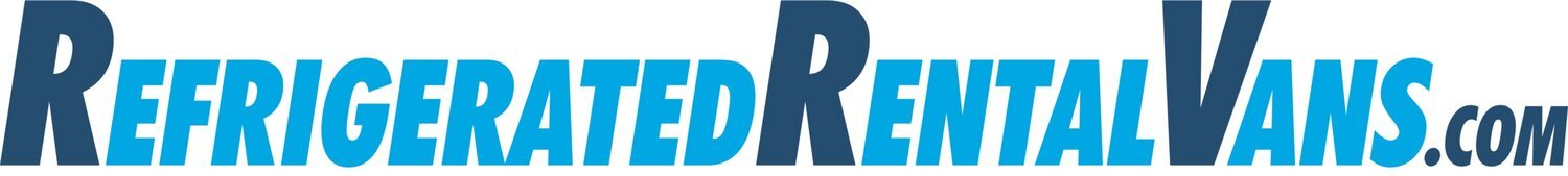 Refrigerated Rental Vans logo — refrigerated van, truck and trailer rentals in California and Nevada